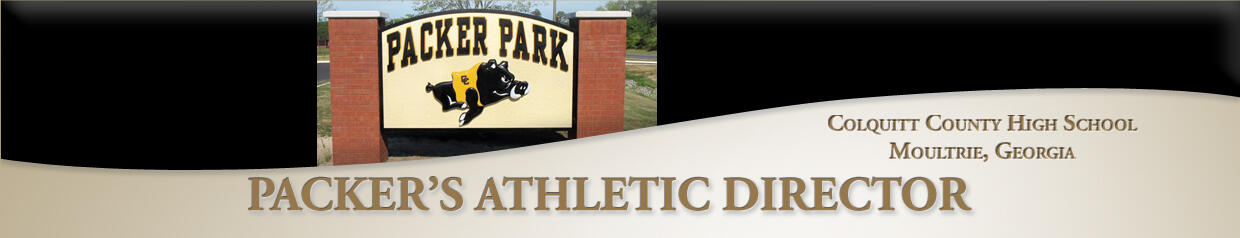 Packer's Athletic Director banner