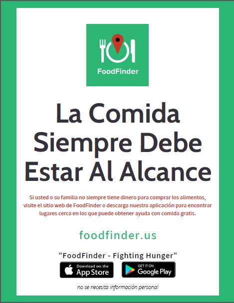 Food Finder (Spanish)